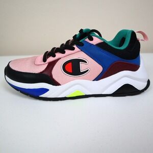 Champion 93 Eighteen Block Womens 5Y Streetwear Casual Retro CM100117Y